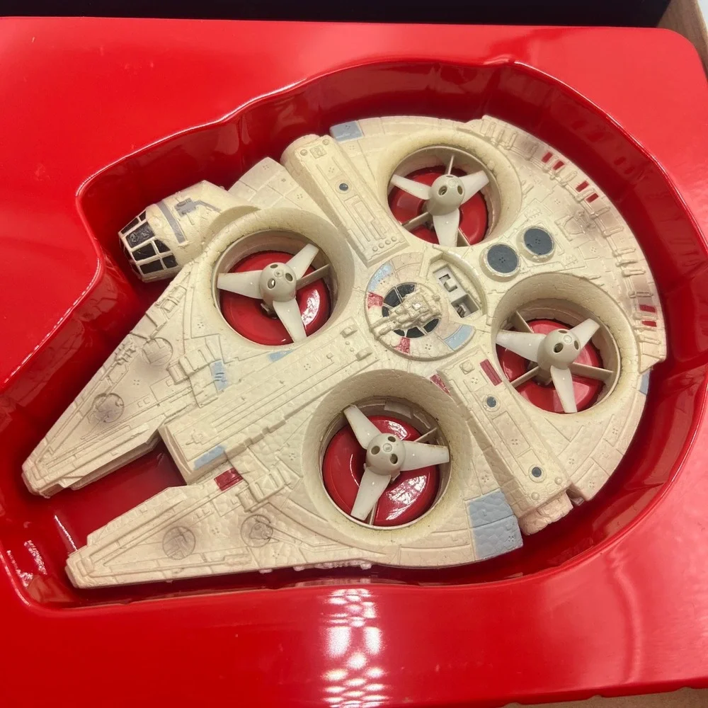 Air Hogs Star Wars:‎ Millennium Falcon Quad with Remote Control in Box